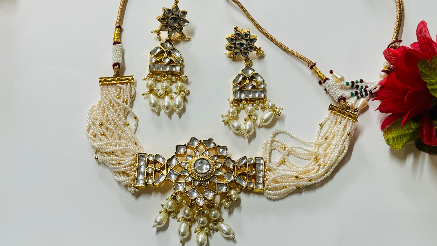 Choker Pachi Kundan Necklace ph75