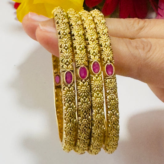 Ruby Antique Bangles ph14