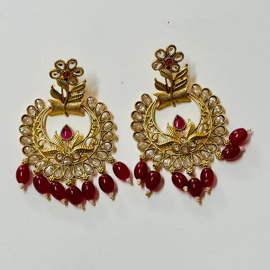 Rajwadi antique Earrings ph26