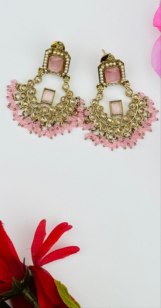 Polki Earring Mehndi ph34